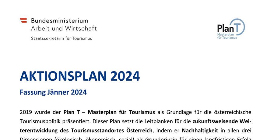 Titelblatt Aktionsplan 2024