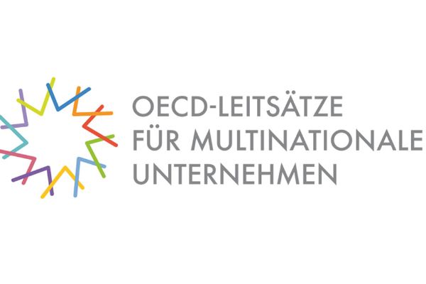 Logo  OECD-Leitsätze für multinationale Unternehmen