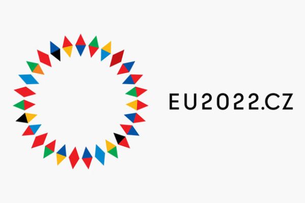 Logo der tschechischen Ratspräsidentschaft 2022