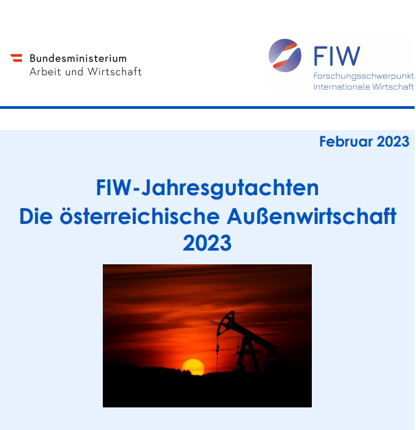 Deckblatt des FIW-Jahresgutachtens