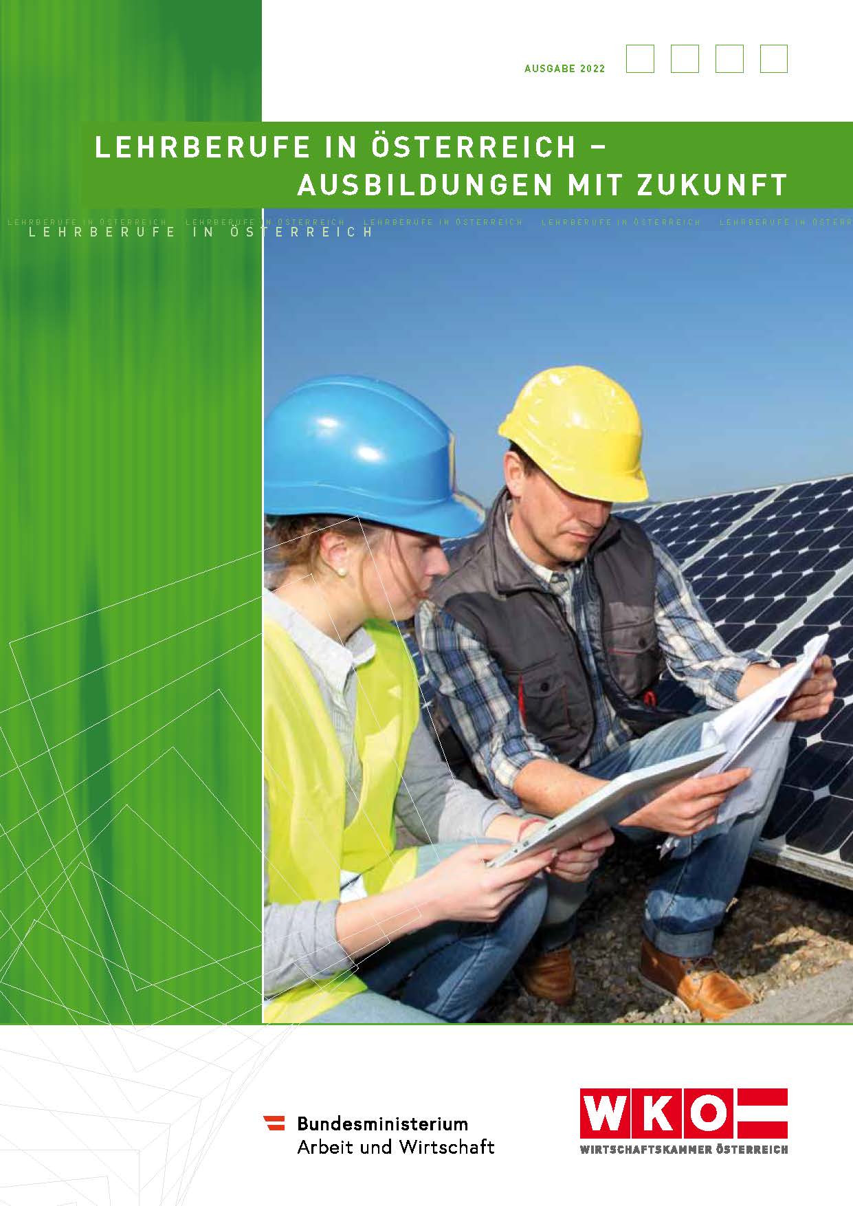 Cover Lehrberufe in Österreich 2022