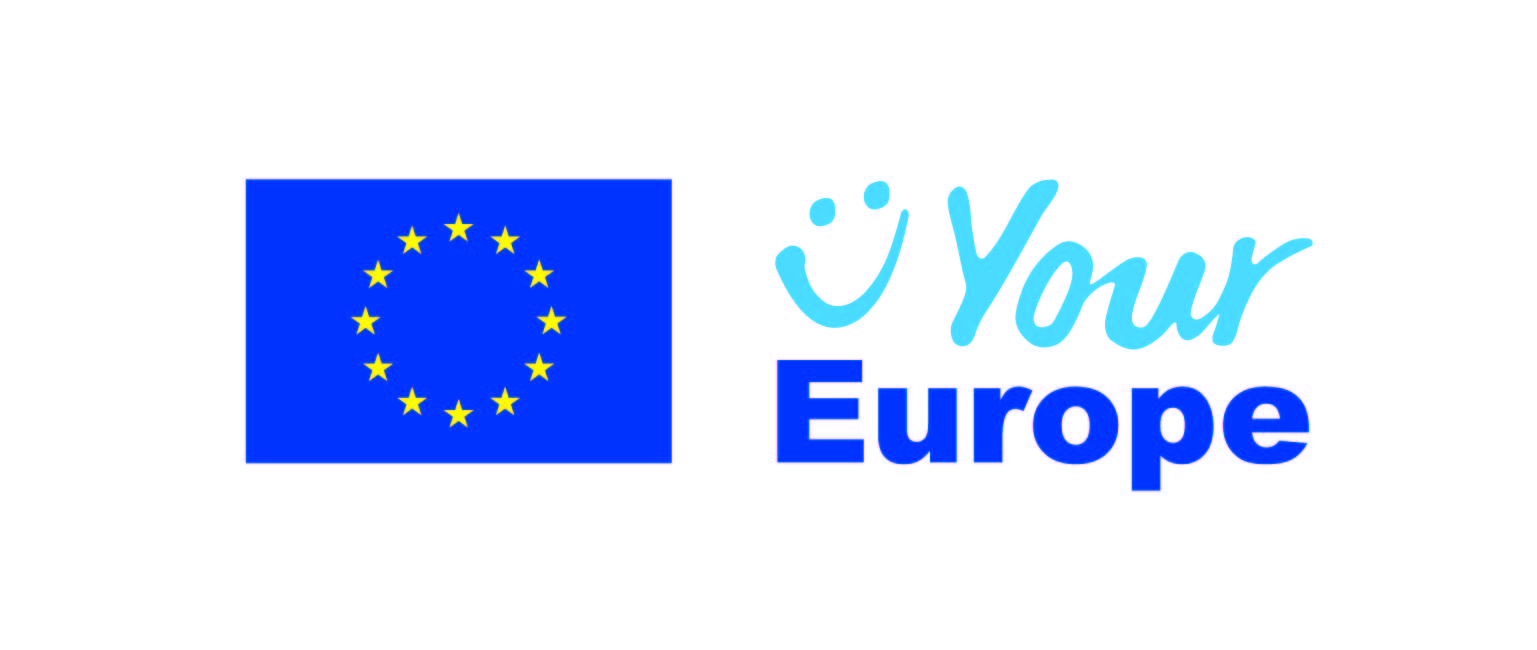 Bildlogo von der Europäischen Kommission Webseite Your Europe