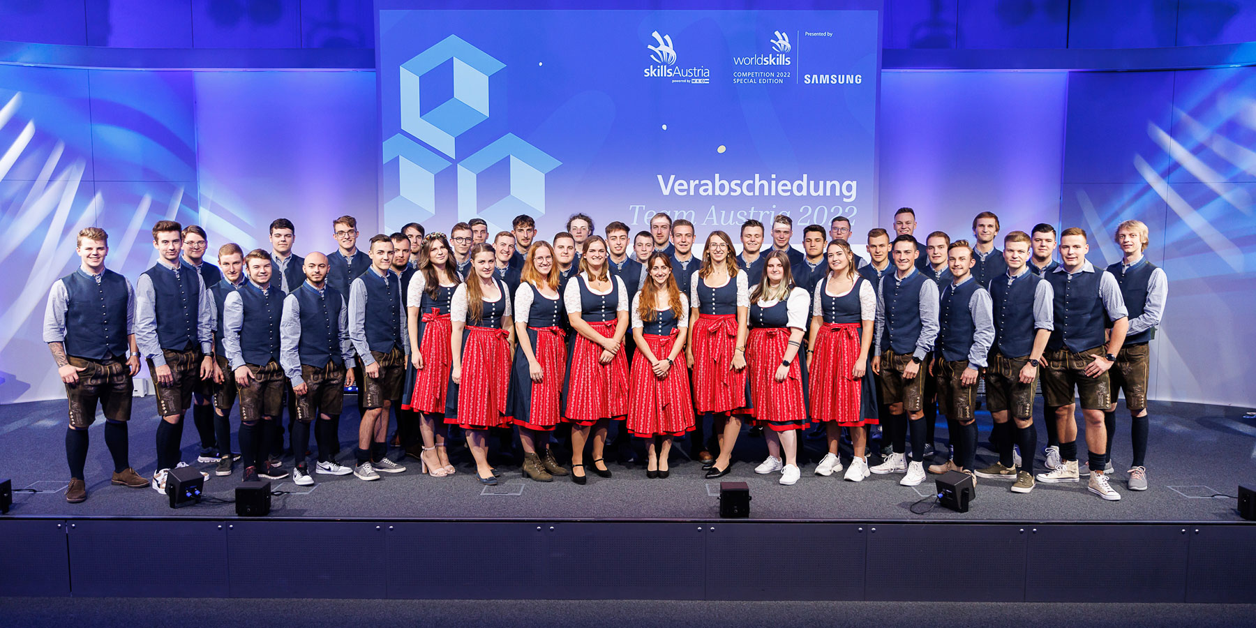 Verabschiedung des Team Austria vor den WorldSkills 2022